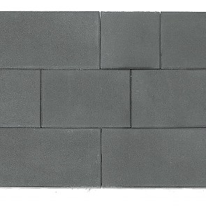 Тротуарная плитка вибропрессованная ТРИАДА | Серый | 600х300х60 | BRAER
